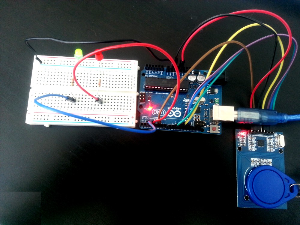 rfid leantec arduino